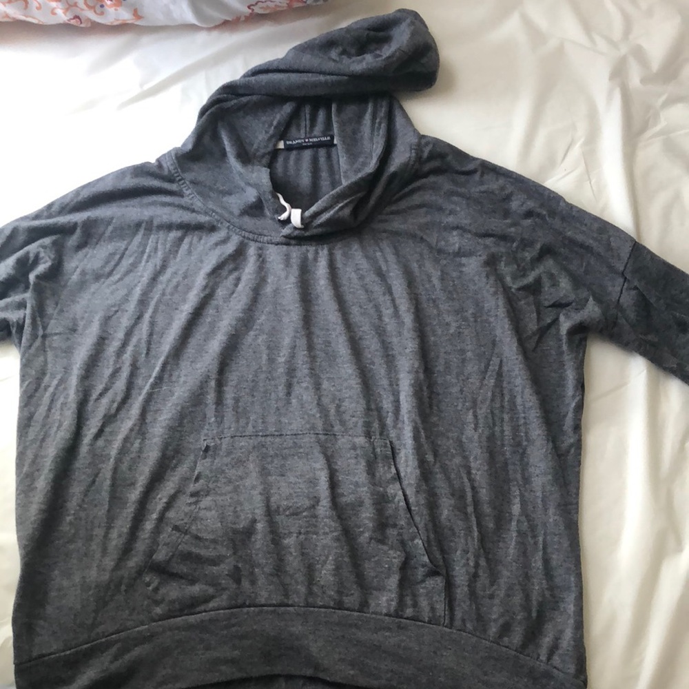 Brandy Melville slouchy Layla lightweight hoodie